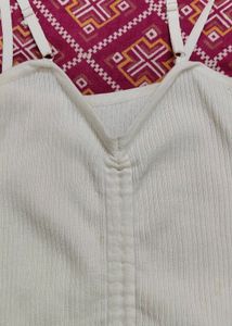 WOMEN RIBBON KNIT V TOP💐🎀