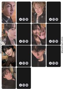 ✨ BTS “ROOTED IN KOREA” Photocards ✨ pack of 7