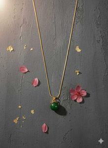 Emerald Pendant Necklace