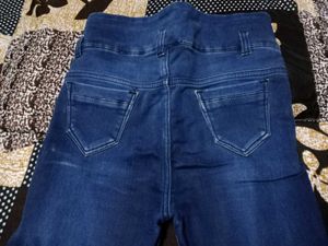 dark blue skinny denim stretchable for girls