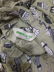 Cute Cactus Print Button-Up Shirt