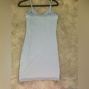 H&amp;M Blue Slip Dress
