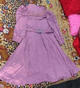 Lovely Lavender Ethnic Gown