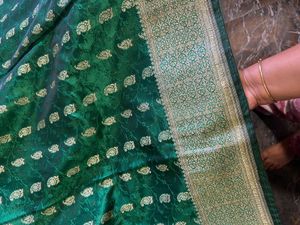 Elegant Silk Blend Saree