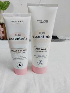 Oriflame Essential Face Wash &Scrub Mask Combo
