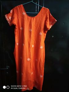 PLUS SIZE Heavy Chikankari work kurta dupatta