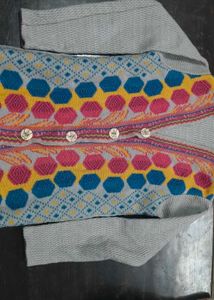 Colorful Knit Cardigans and 1 free size