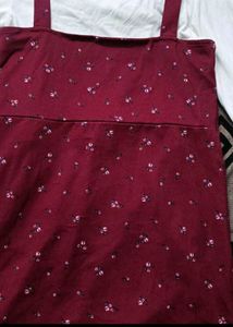 Cute Floral Print Button-Front Dress