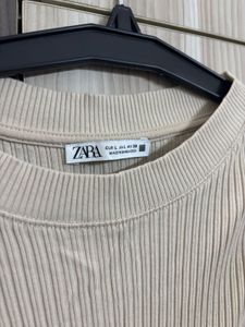 ZARA RIPPED TANK TOP