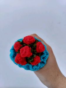 Crochet Doll with Heart