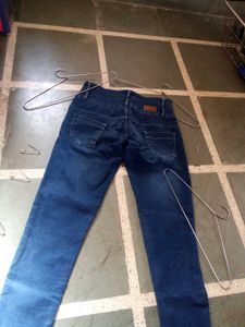 High Waisted Blue Denim Jeans
