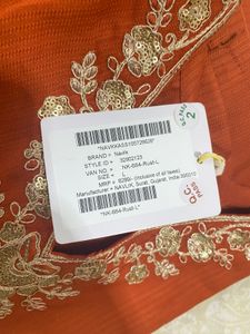 Embroidered Straight Kurta With Trouser &amp; Dupatta