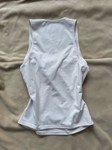 Savana Sleek White Tank Top