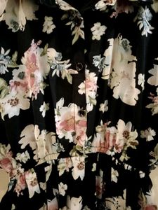 Floral Print Midi Dress