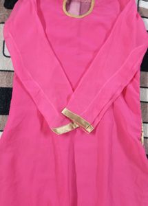 Heavy Pink Festive Wear Kurti ❤️❤️