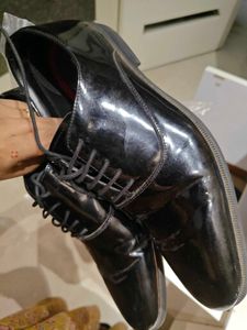 Men's Black Patent Leather Dress Shoes