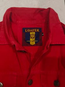 Red Denim Jacket