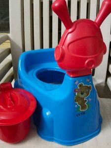 Cute Blue Potty Training Seat