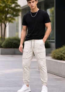 Zara Men's Cargo Jogger Pants