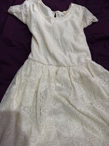 White Lace mini sundress