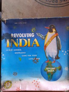 Revolving India Educational Toy