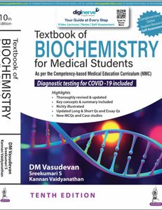 Vasudevan Biochemistry for Medical Students