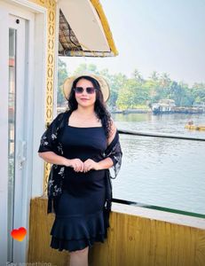 Chic Black Ruffle Hem Dress