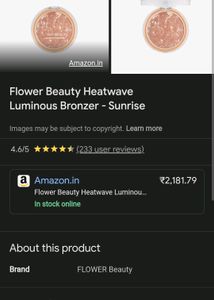 Flower Beauty Bronzer