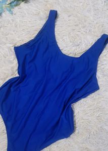 Blue One Piece Swimsuit