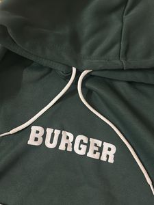 Burger Graphic Hoodie
