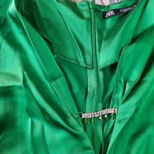 Green Mini Dress