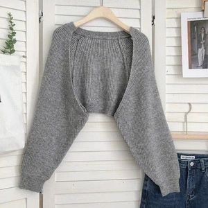 grey trendy bolero