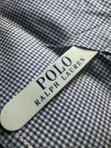 POLO RALPH LAUREN CHECK COTTON DRESS SHIRT