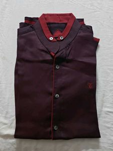 Men's Silk Pajama Shirt