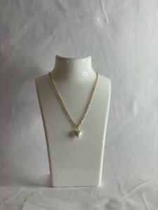 Classy Pearl Heart Pendant ✨