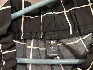 checked shein pants
