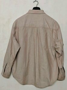 Men's Casual Button-Down Crop Shirt