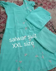 embroidered salwar kurta set