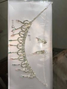 Sparkling Rhinestone Jewelry Set