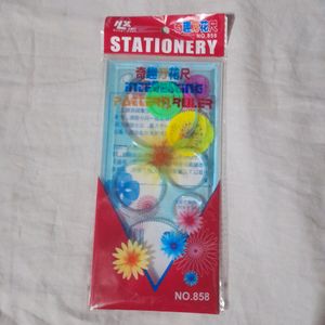 Spiral Spirograph Geometric Ruler Drafting Tools Art Stationery For Students Drawing Ruler Creative Learning, Brain Development. School Supplies Needs For Kids, Childrens, Girls, Boys, Toy Art Game.