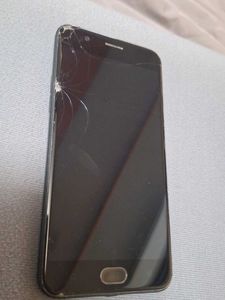 Oppo A57 Smartphone with Cracked Screen
