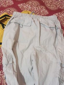 Yellow Graphic T-Shirt &amp; Cargo Pants Set
