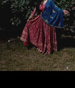 Embroidered Designer red chaniya choli ❤️