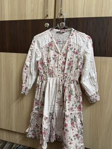 Chic Floral Print Midi Dress