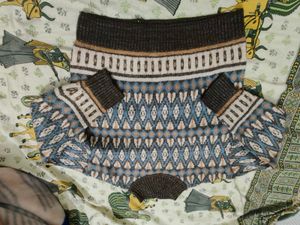 Shimmer Cozy Fair Isle Knit Sweater