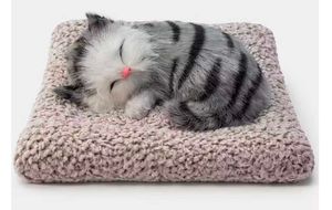 Adorable Sleeping Cat Figurine 🎁✨