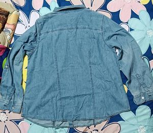 Branded Denim Shirt+Free Shades