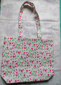 Floral Tote Bag