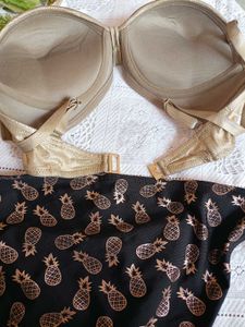 Cute Pineapple Pushup Bikini Set