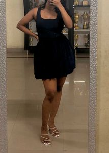 Navy Blue mini Dress - zudio